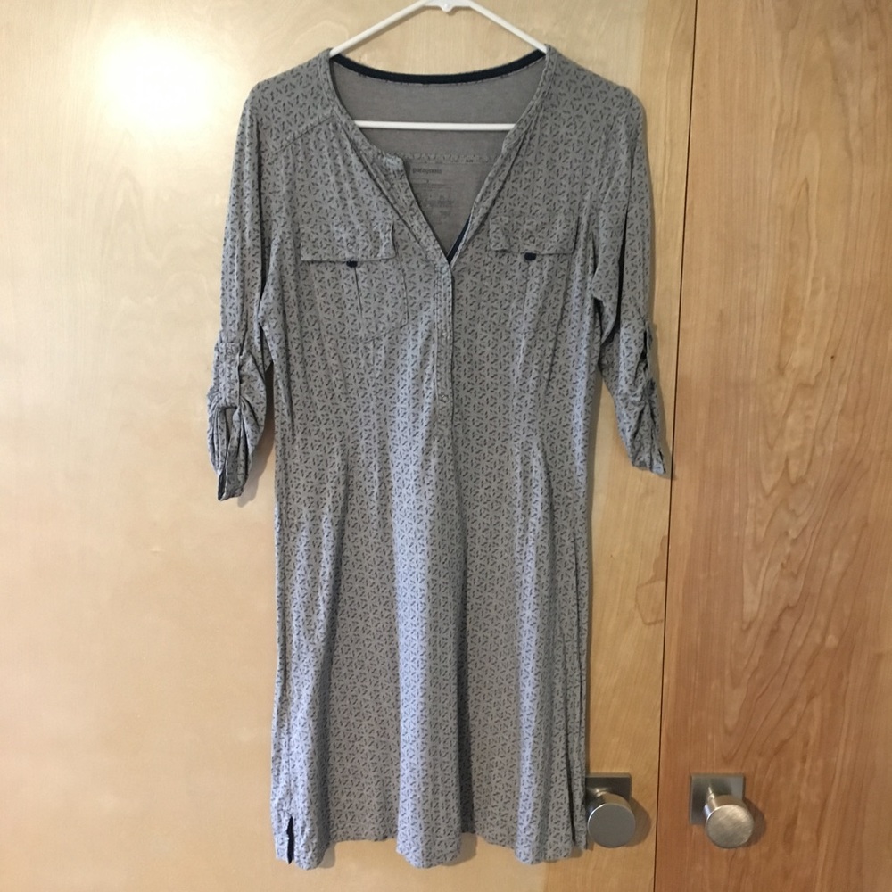 Patagonia Three Quarters Sleeve Dress